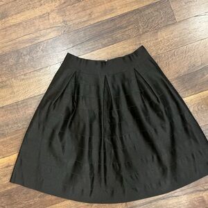 bebe Black A-Line Skirt